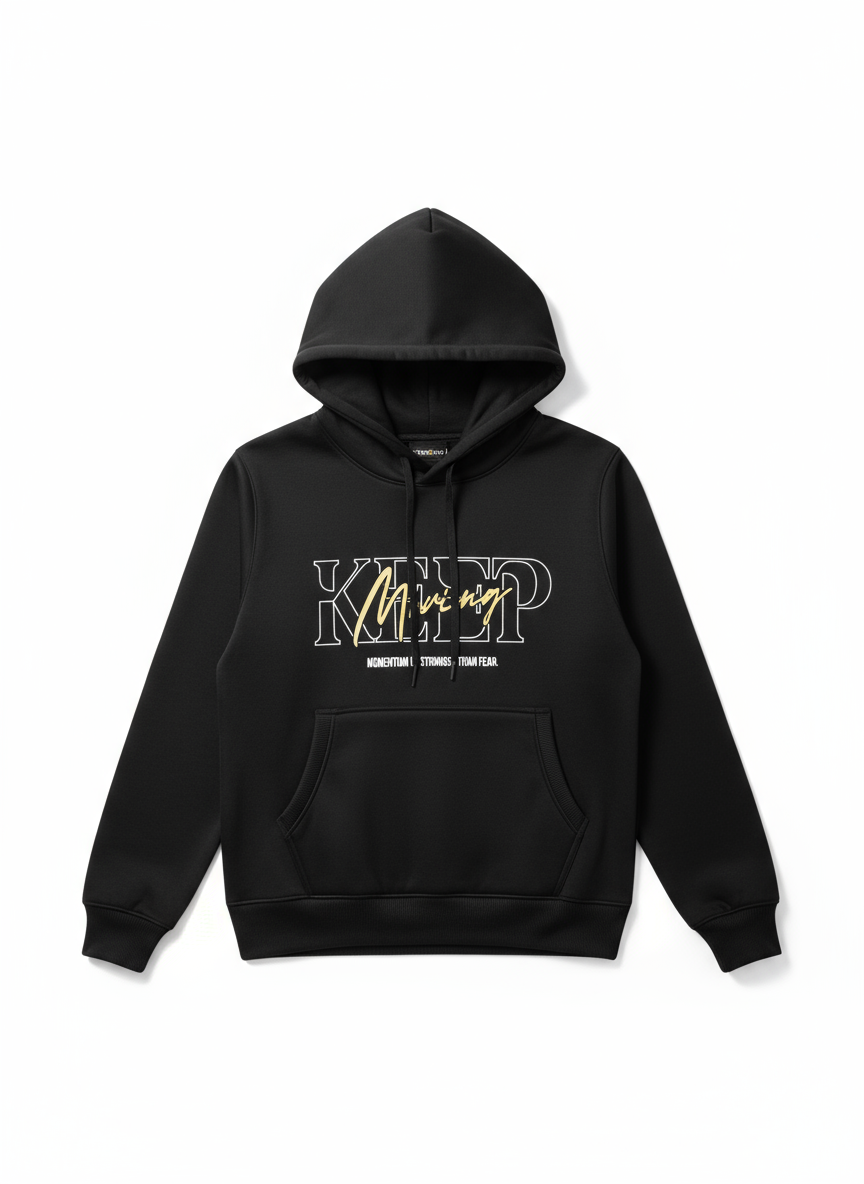 Premium Cotton Hoodie Combo – “Keep Moving” & “Tokyo Generations”