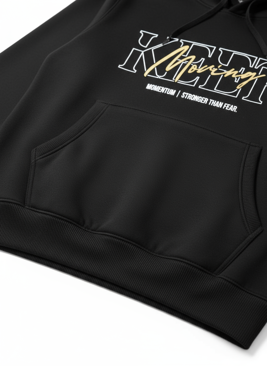 Premium Cotton Hoodie Combo – “Keep Moving” & “Tokyo Generations”